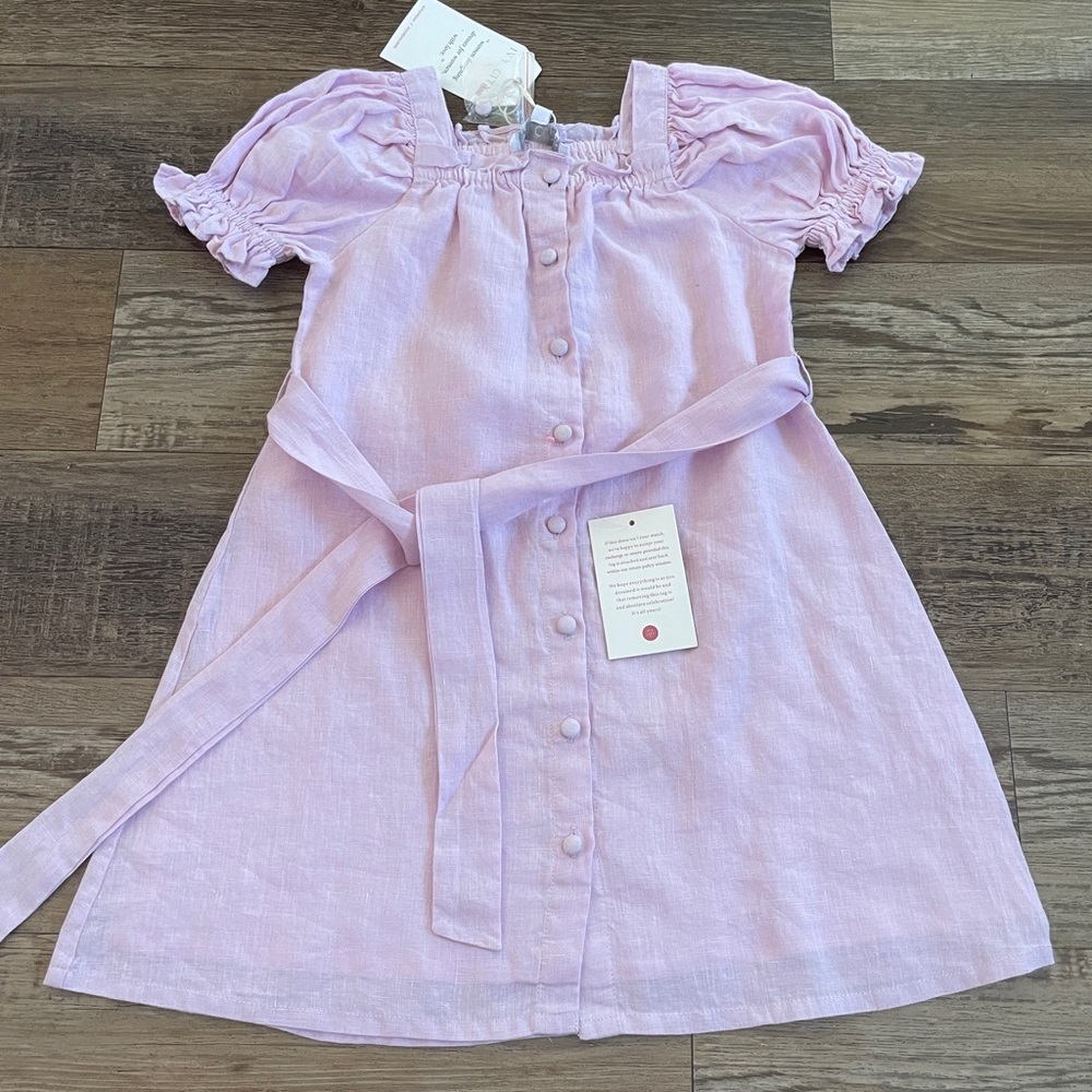 Ivy City boutique light purple dress 4-5t